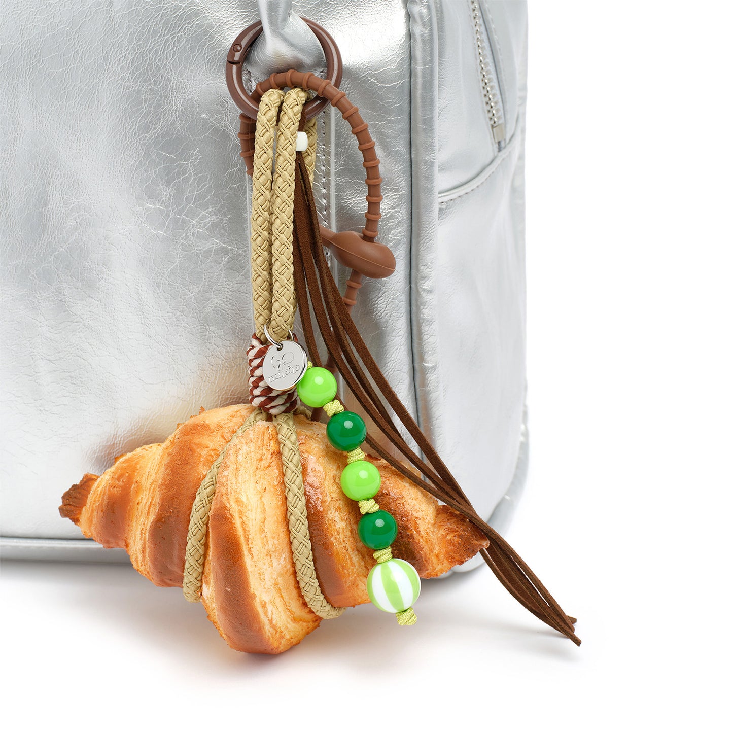 croissant keyring