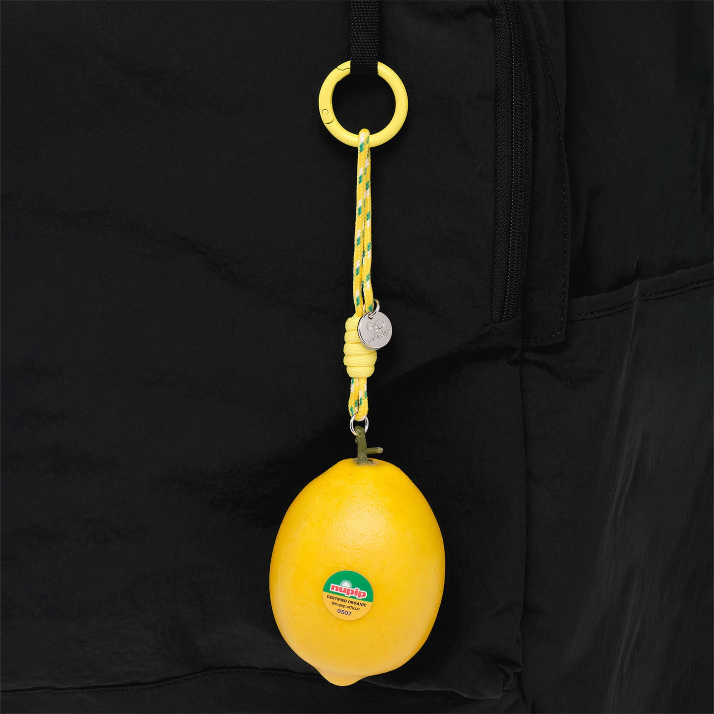 lemon loop keyring