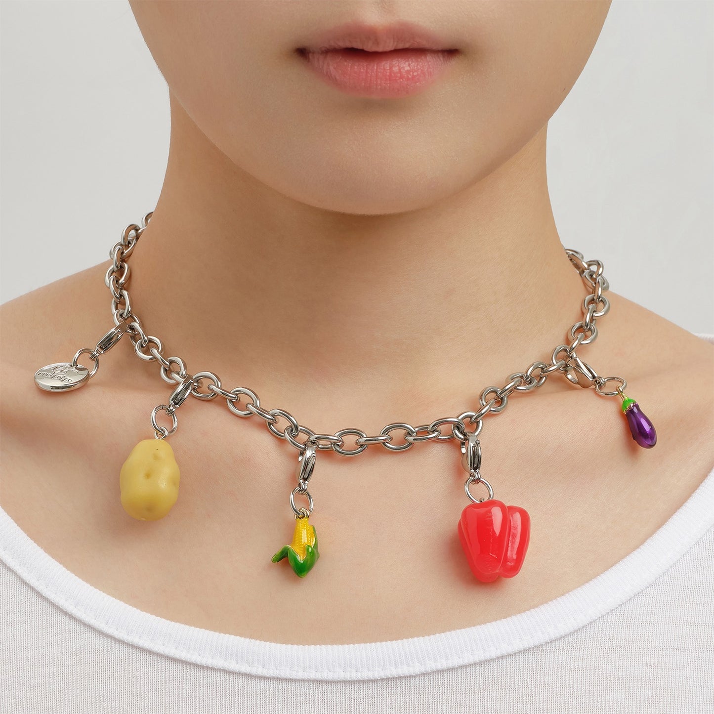vegetable mix necklace