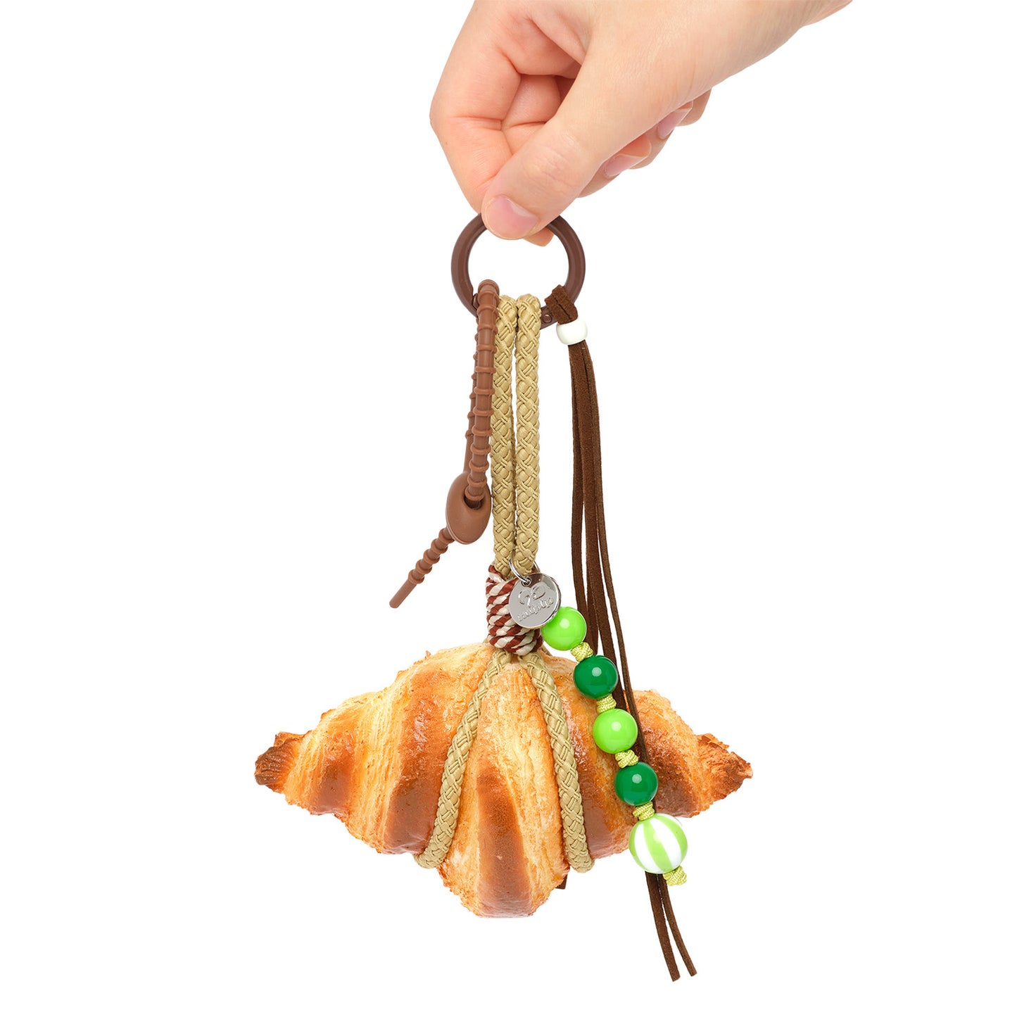 croissant keyring