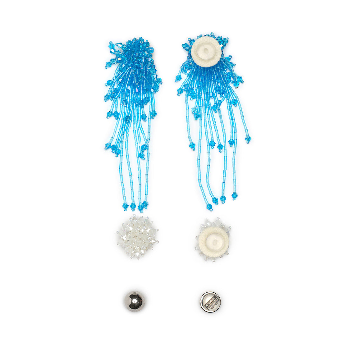 blue beads chain pip set