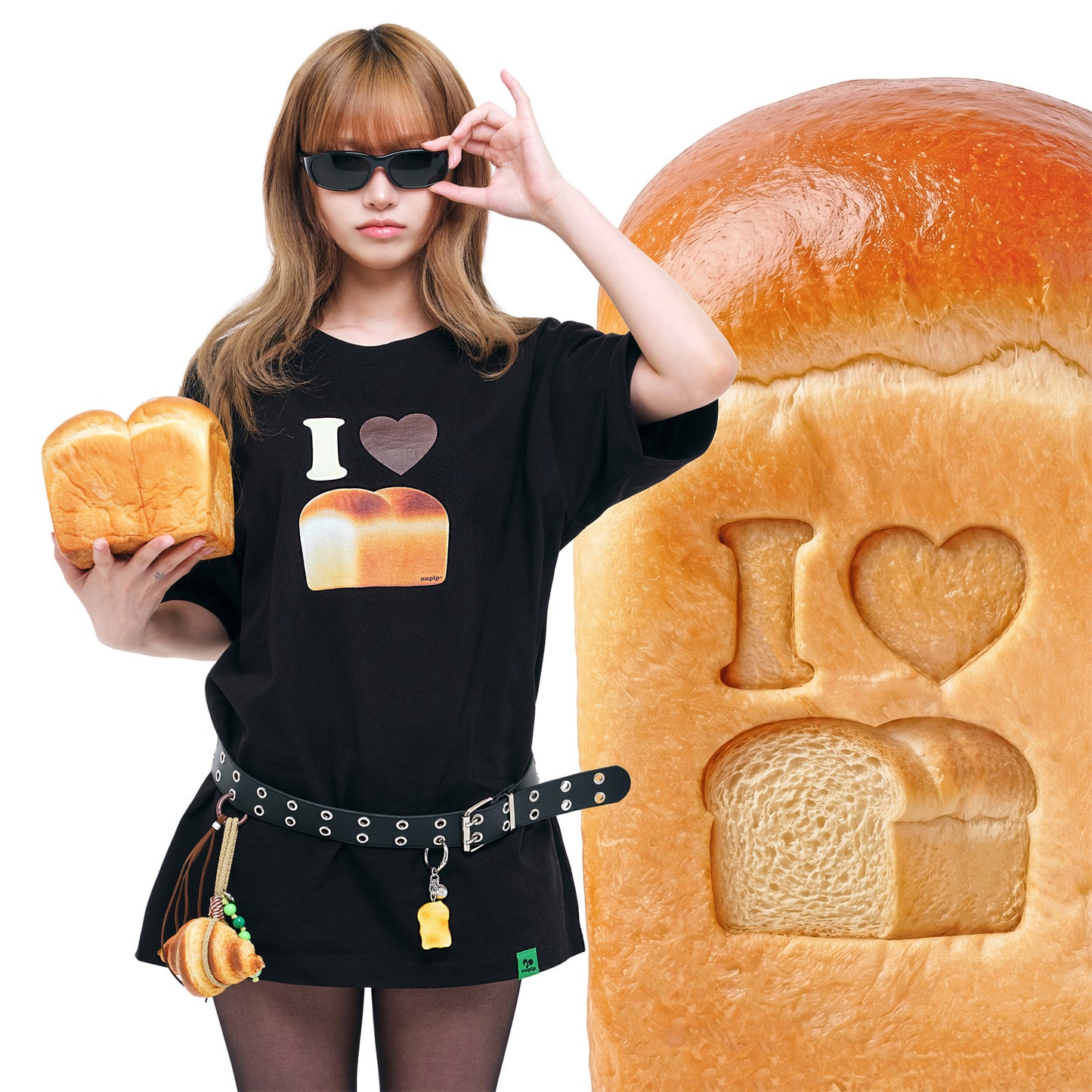 Bread T-Shirt Black