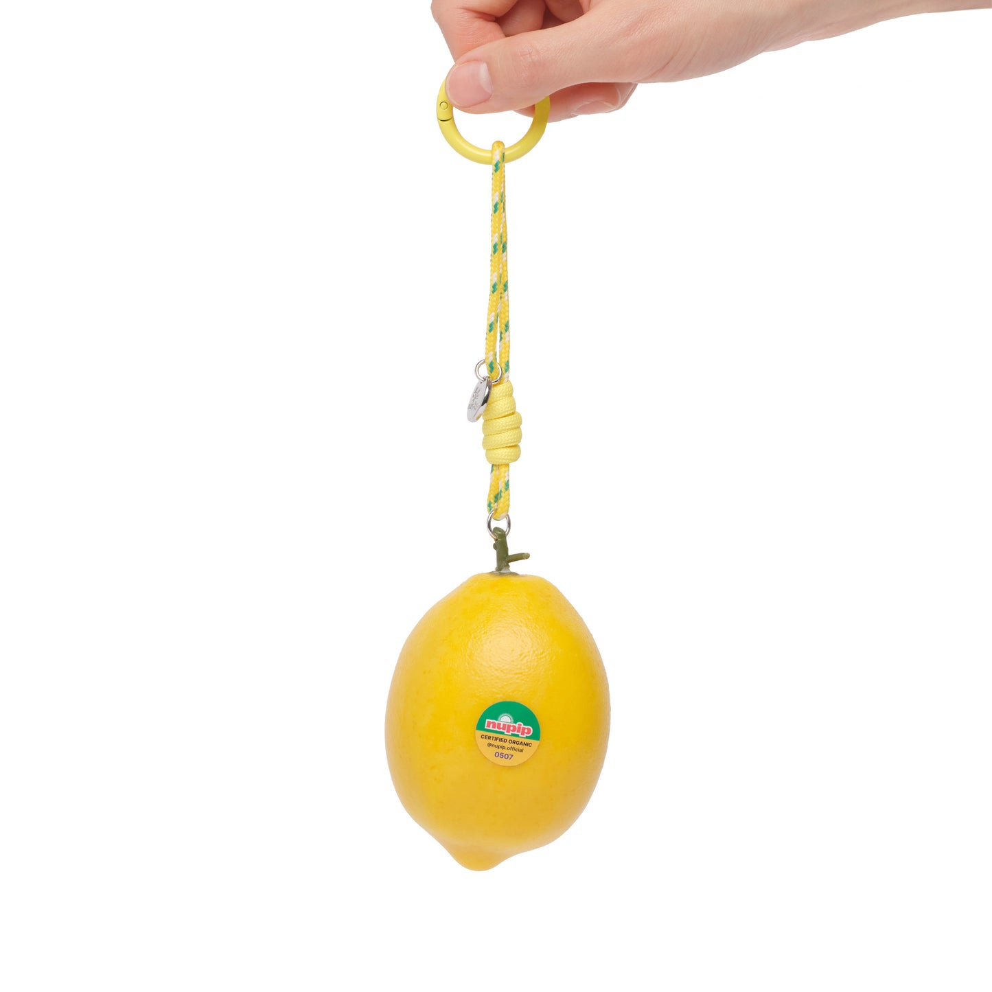 lemon loop keyring