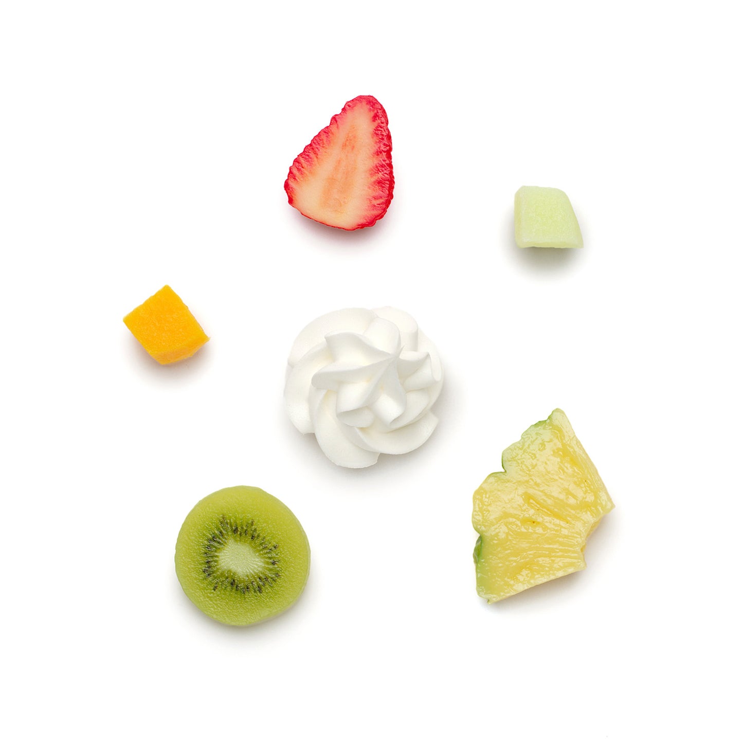tropical mix yogurt icecream pip set