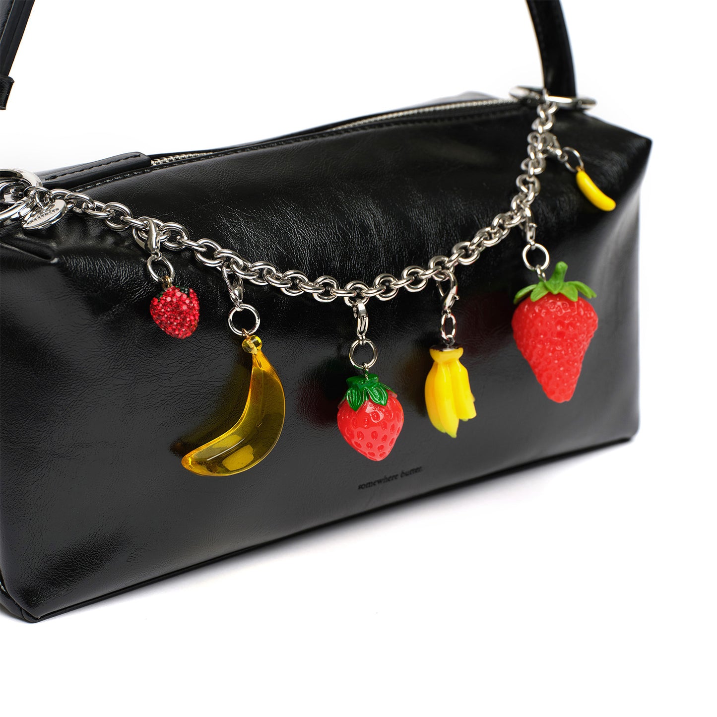 banana & strawberry mix keychain